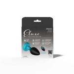Eluxe Vibrating Clr Gem Bluombre Plug Md With Remote - Image 2