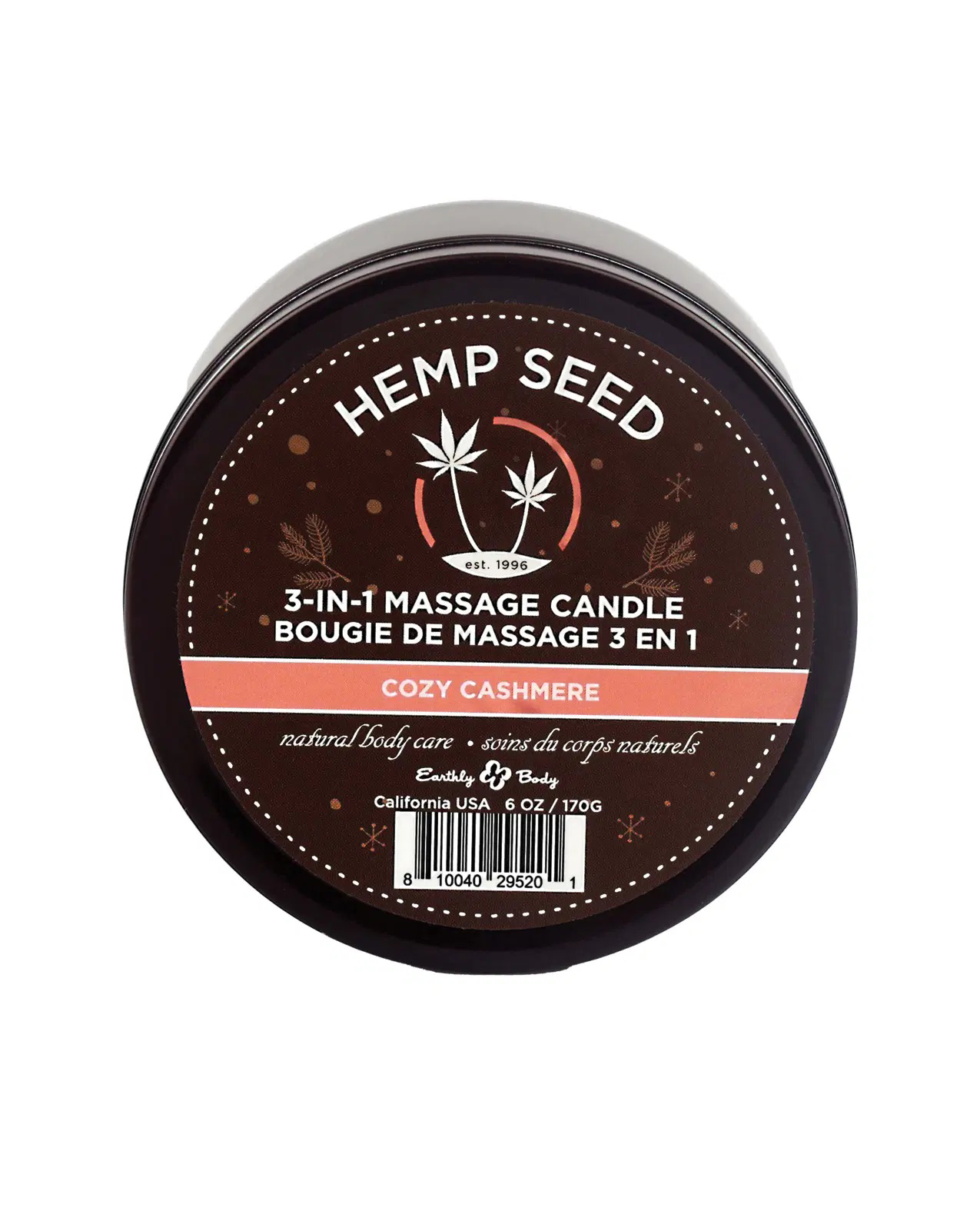 8pHdFRlA6x0C7IFjweZnoBGB4kUQWNxp 3-in-1 Massage Candle - 6 Oz. - Cozy Cashmere - Image 1