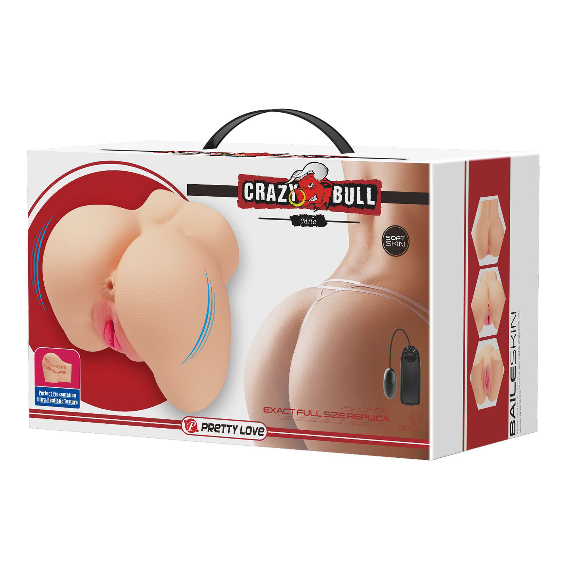 8pnwuTu9K3B5IBgEg7uJQJsOkQMUQXdx Mila Realistic Vagina and Ass Vibrator - Light - Image 1