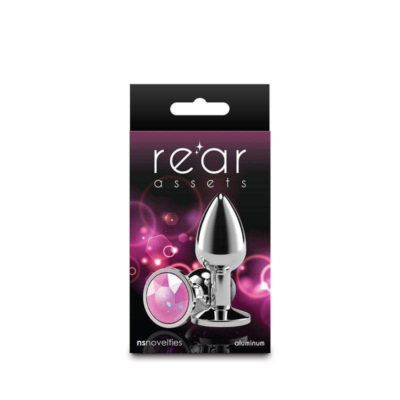 90CgnwMn Rear Assets Silver Small Pink Gem - Image 1