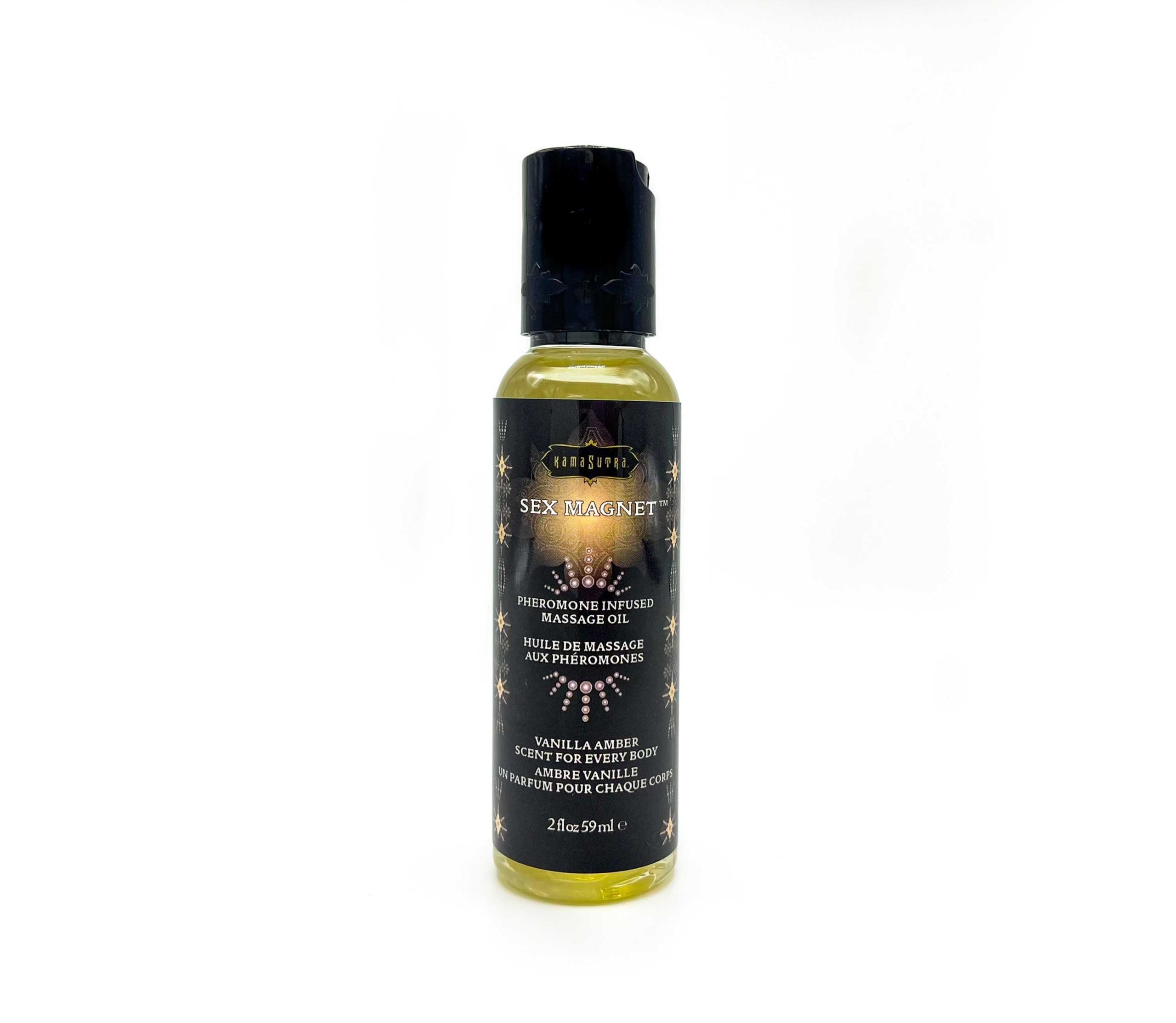 90zlb4PjDXZX0TbIAilgMdF5jUX5aeOW Sex Magnet Pheromone Massage Oil 2 Oz - Vanilla Amber - Image 1