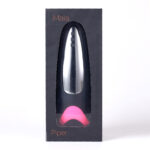 Piper USB Rechargeable Multi Function Masturbator With Suction - Black/pink