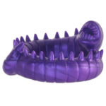 Slitherine Silicone Cock Ring - Purple - Image 2