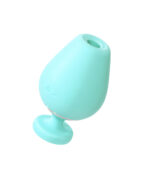 Vino Rechargeable Vibrating Sonic Vibe - Turquoise - Image 3