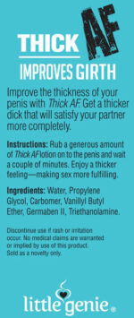 Thick Af Fishbowl Girth Cream 10ml - Pop Display of 65 - Image 2