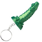 Cockness Monster Keychain - Green - Image 2