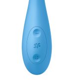 Satisfyer G-Spot Flex 4 Connect App - Multi Vibrator - Blue - Image 2