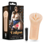 Enlust Emma Male Masturbator With Bullet Vibrator - Beige