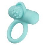 Silicone Rechargeable Nubby Lover's Delight - Blue - Image 3