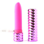 Roxie Crystal Gem Lipstick Bullet Vibrator - Pink - Image 4
