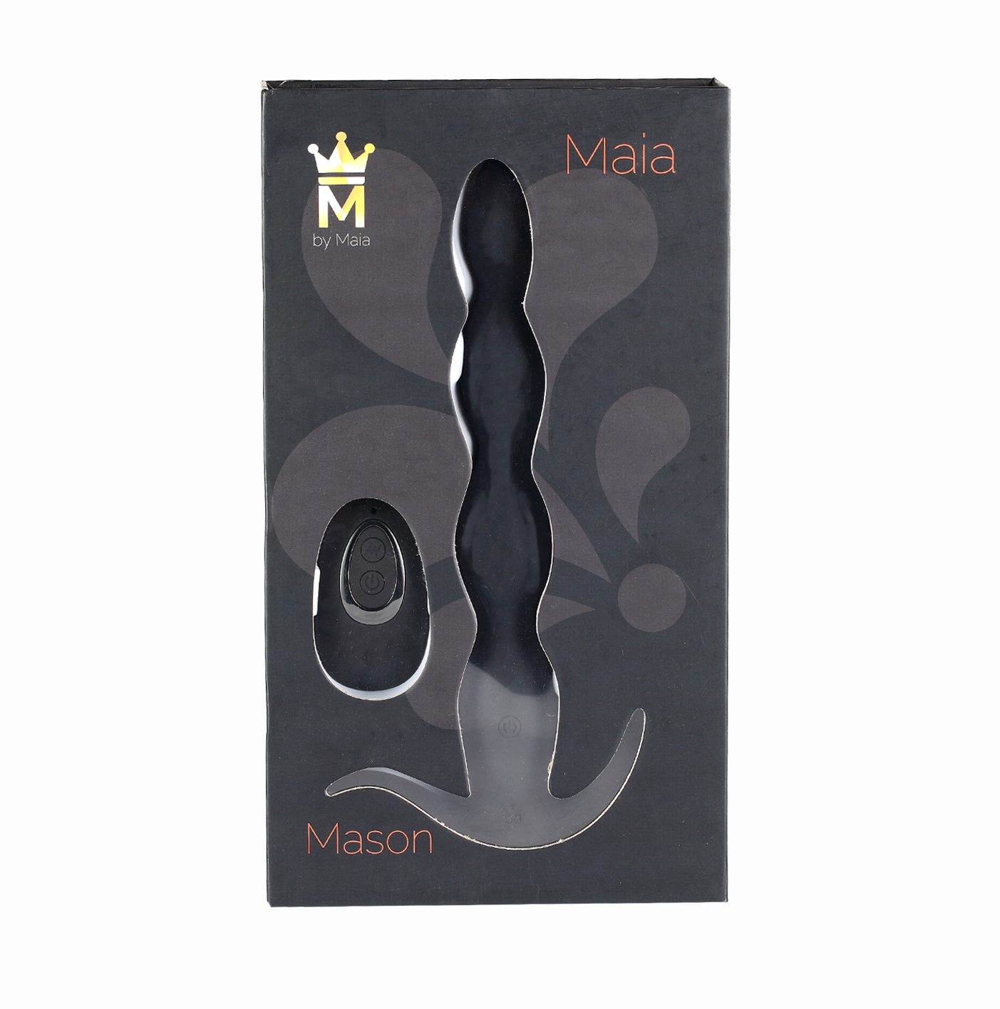 9eJVnQFSnQcoWEPMLfQPByQvOFTCi2MI Mason Remote Control Silicone Butt Plug - Black - Image 1