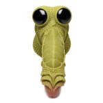 Swamp Monster Green Scaly Silicone Dildo - Image 7