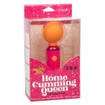 Naughty Bits Home Cumming Queen Vibrating Wand - Orange/pink