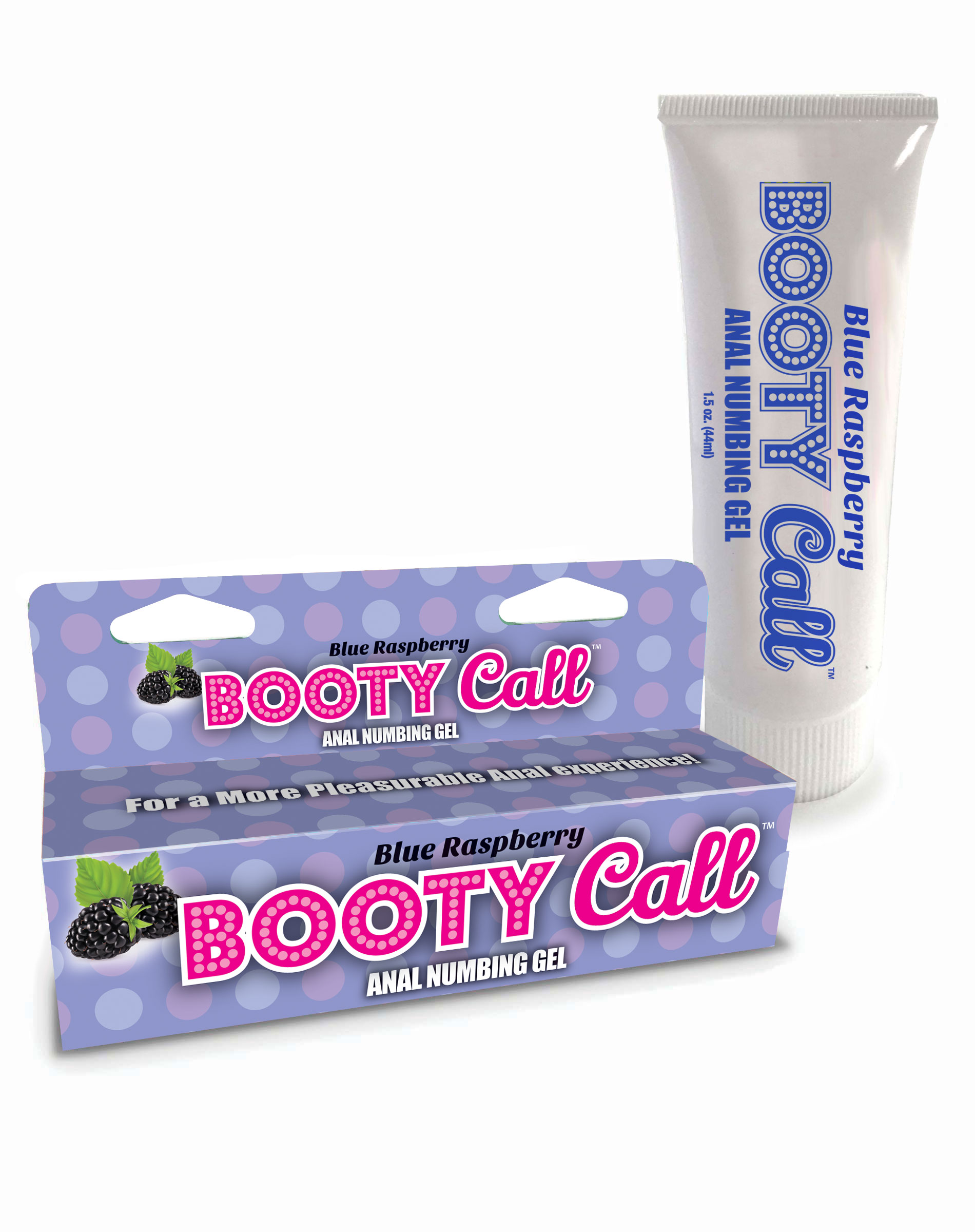 A7n3pi4V30bvVQCFtc6bkrEy04PL3WAy Booty Call - Anal Numbing Gel 1.5 Oz - Blue Raspberry - Image 1