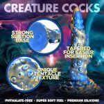 Lord Kraken Tentacled Silicone Dildo - Blue - Image 8