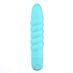 Lola 10 Function Vibrating Twisty Bullet - Teal - Image 2