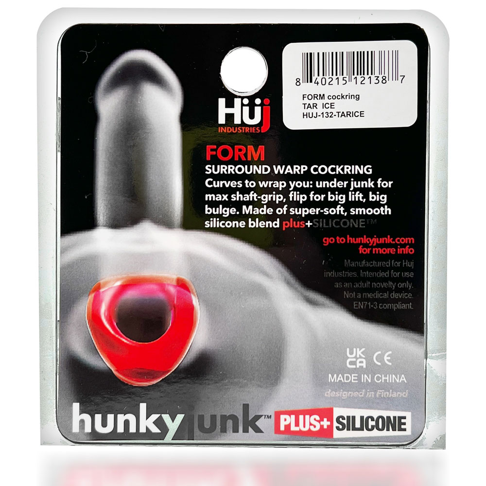 AIusHOxelfirusnm5aQGkKSGJ0gSYAm9 Form Cockring - Clear Ice - Image 1