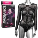Radiance Long Sleeve Body Suit - One Size - Black - Image 7