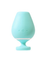 Vino Rechargeable Vibrating Sonic Vibe - Turquoise - Image 4