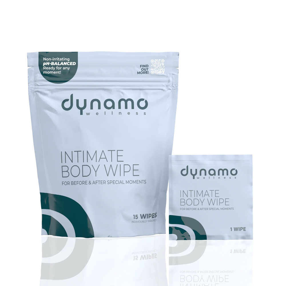 AgXAVkjX Dynamo Wellness Intimate Body Wipe - 15 Pack - Image 1