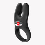 Nōs Classic Vibrating Cock Ring - Black - Image 2