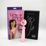 Lick n' Stick Clit Flicker and G-Spot Vibrator - Pink - Image 7
