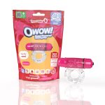 Screaming O 4b - Owow Super Powered Vibrating Ring - Strawberry - Image 6