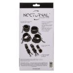 Nocturnal Collection Bed Restraints - Black - Image 2