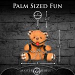 Gagged Teddy Bear Keychain - Image 6