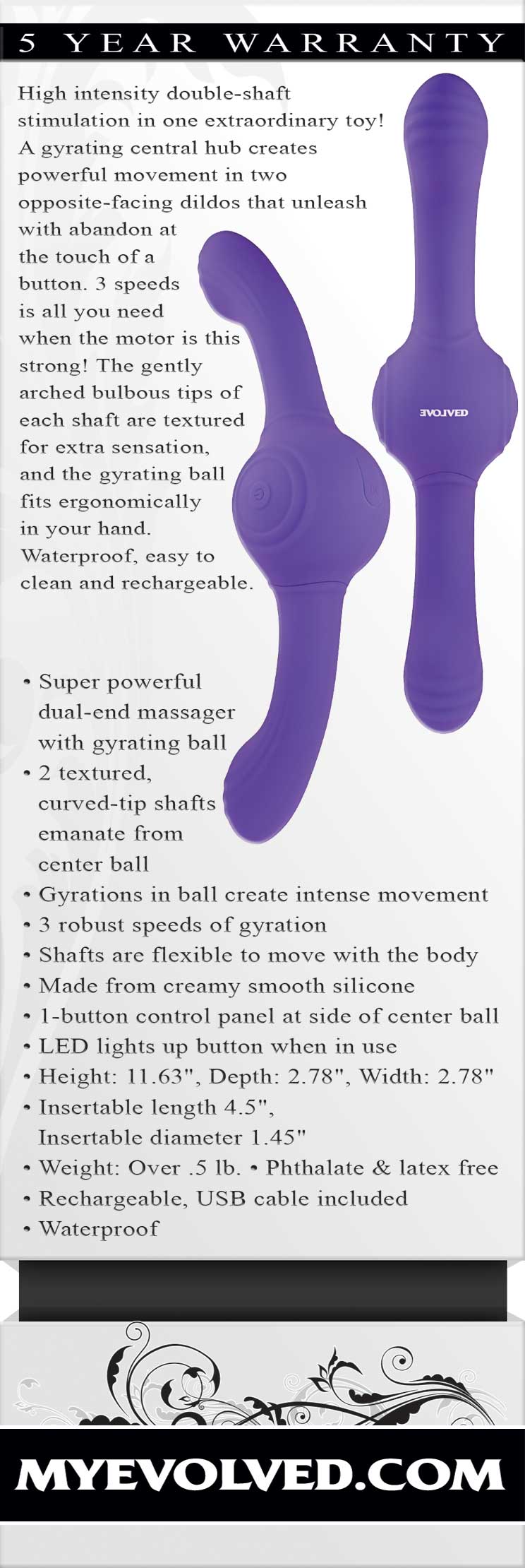 AxIdkjUfHOPOJSg7m3u3XGLXg3SyQhvn Our Gyro Vibe - Purple - Image 1