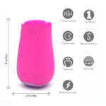 Tulip Pro 15-Function Suction Vibe With Wireless Charging - Pink - Image 5