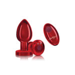 Vibrating Red Metal Remote Plug - Lg - Image 5