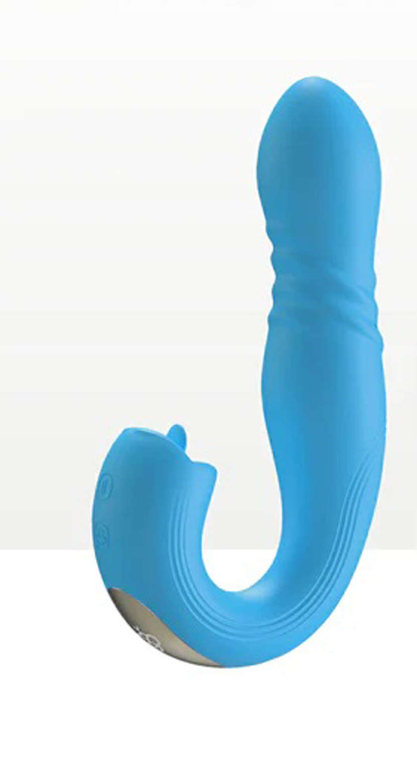 BFg3RJYWGNRrqqgwdr7EcLSKrMrjuU4J Joi Thrust 2 - App Controlled Thrusting G-Spot Vibrator - Blue - Image 1