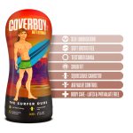 Coverboy - the Surfer Dude - Self Lubricating Stroker - Beige - Image 8