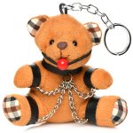 Gagged Teddy Bear Keychain - Image 3