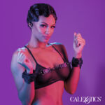 Euphoria Collection Hand Cuffs - Black - Image 7