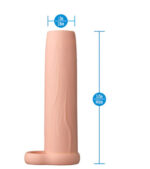 Performance 5.75 Inch Enhancement Sleeve - Beige - Image 4