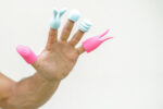 Quinn 5 Piece Silicone Attachments - Pink/blue - Image 4