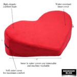 Love Pillow Heart Pillow - Red - Image 3
