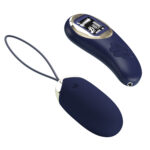 Mina Vibrating Remote Control Egg - Blue - Image 2