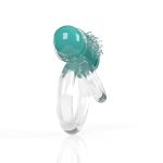 Screaming O 4b - Double O Super Powered Vibrating Double Ring - Kiwi - Image 3