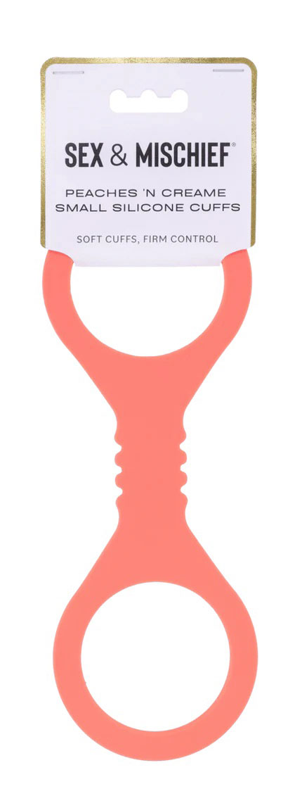 CJNdiirD Peaches 'N Creame Silicone Cuffs - Small - Image 1