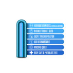 Kool Vibes - Rechargeable Mini Bullet - Blueberry - Image 4