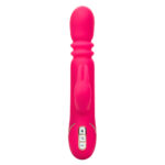 Jack Rabbit Signature Heated Silicone Triple Fantasy Rabbit - Pink - Image 3