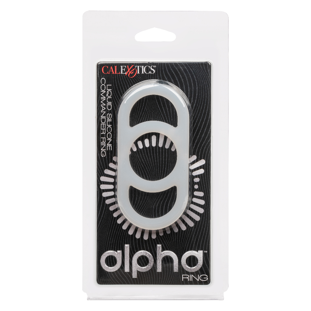 CNNOHWVTMP3zsilqLPsMsNSrQvLae98U Alpha Liquid Silicone Commander Ring - Natural - Image 1
