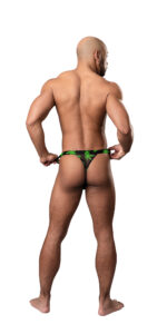 Hazy Dayz Micro Thong - Large/x-Large - Pot Leaf - Image 2