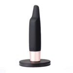 Aspen 15-Function Rechargeable Wireless Flickering Tip Vibrator - Black - Image 3