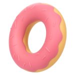 Naughty Bits Dickin’ Donuts Silicone Donut Cock Ring - Pink - Image 5