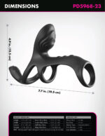 Fantasy C-Ringz Ultimate Couples Cage Max - Black - Image 3