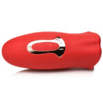 Lickgasm Kiss and Tell Mini Kissing and Vibrating Clitoral Stimulator - Red - Image 2